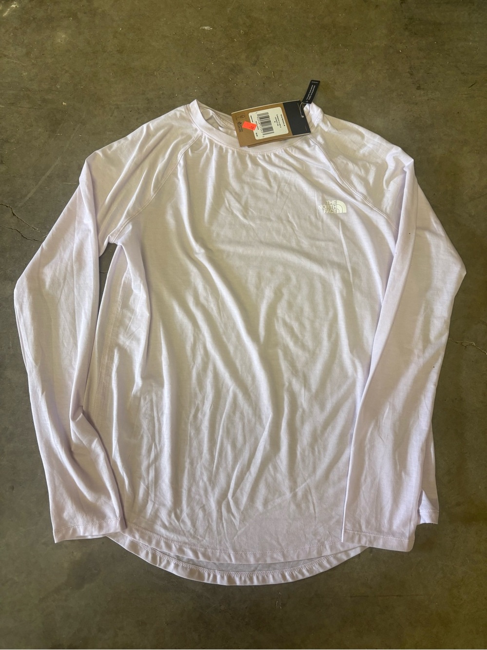 The North Face Long-Sleeve Crew Light Pink Women’s M NEW
